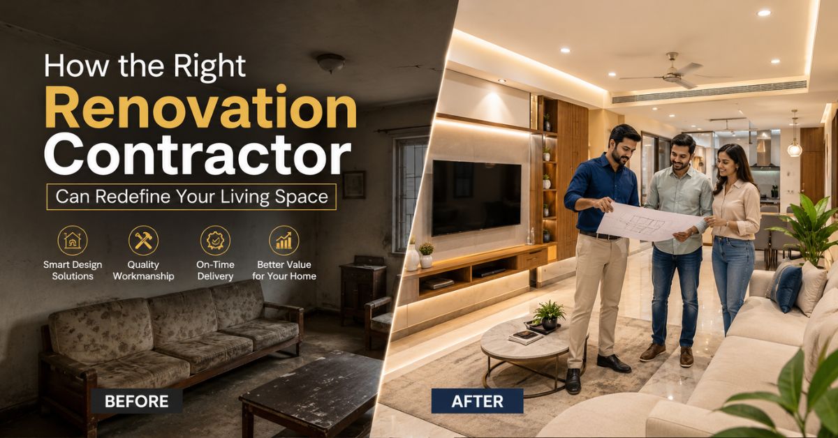 How the Right Renovation Contractor Can Redefine Your Living Space