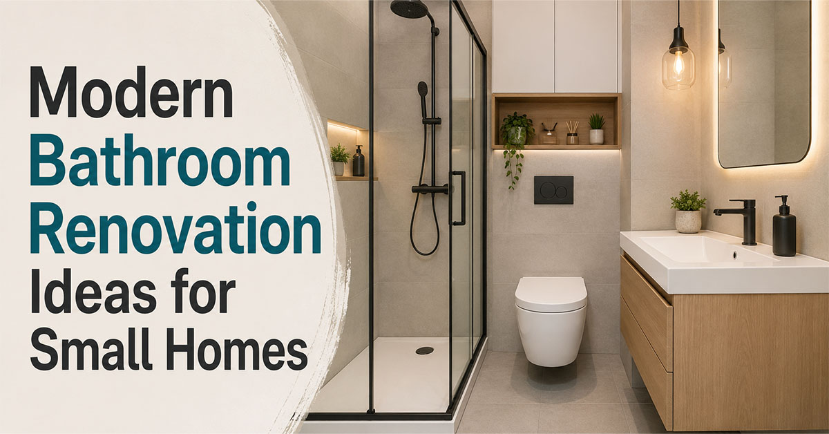 Modern Bathroom Renovation Ideas for Small Homes